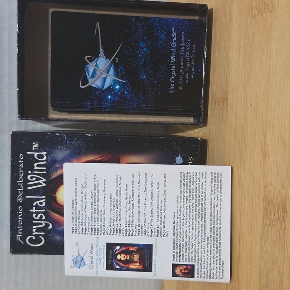 Crystal Wind Oracle Cards Complete Set - Picture 3 of 3
